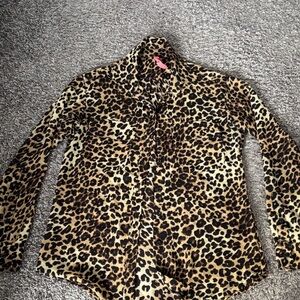 Eight Sixty Animal Print Blouse